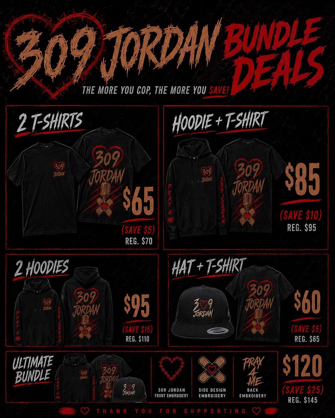 309 Jordan Movement: Black Hat